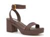 Ivee Platform Sandal Dark Brown view