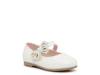 Lil Sophia Mary Jane Flat - Kids' White view