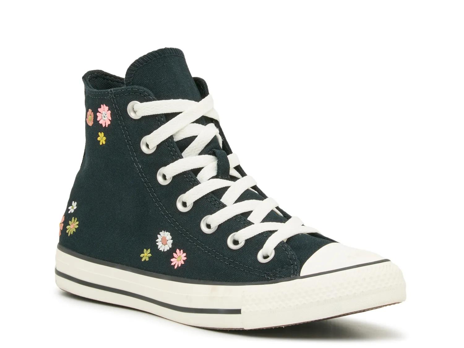 Man's Fashion Sneakers Converse Chuck Taylor All Star Embroidery High