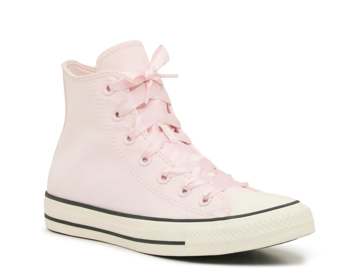 Man's Fashion Sneakers Converse Chuck Taylor All Star Pink Ribbon High
