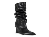 Asaf Wedge Bootie Black view