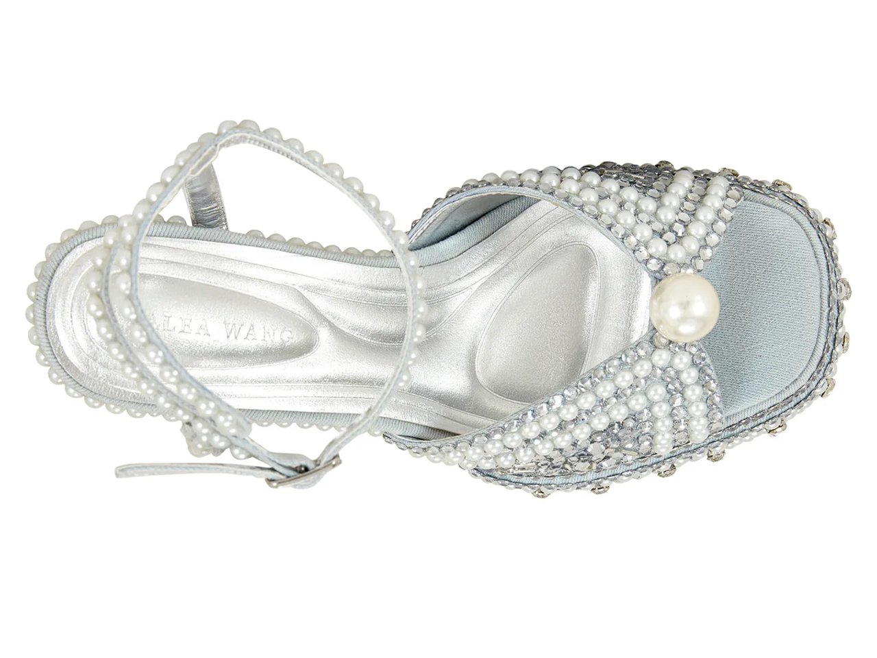 Something Blue Platform Sandal