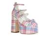 Sprout Platform Pump Light Pink/Multicolor Plaid view