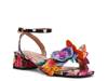 Maranda Sandal Black Multicolor Floral Print view
