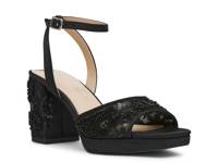 Junie Platform Sandal Black view