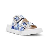 Matie Sandal White/Blue Floral Print view