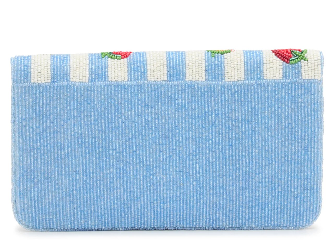 Strawberry Stripe Clutch