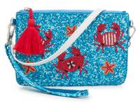 Crab Wristlet Blue view