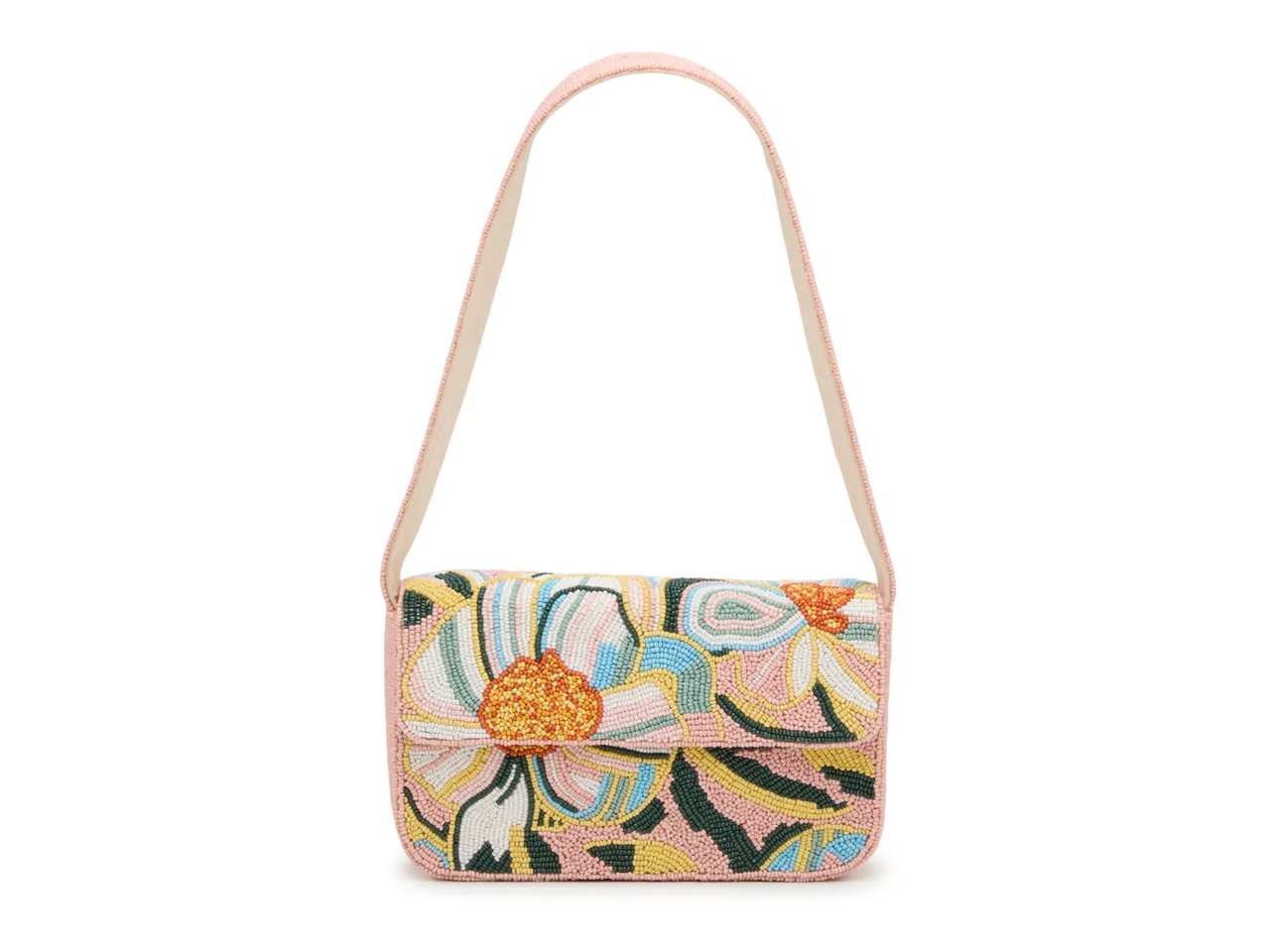 Floral Blush Shoulder Bag