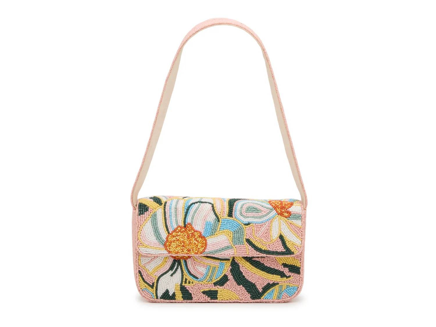 Floral Blush Shoulder Bag