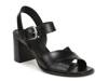 Salma Sandal Black Leather view