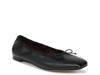 Darla Ballet Flat - Women's Black Leather view