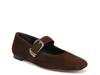Daniela Mary Jane Flat Dark Brown view