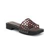 Barbara Jelly Sandal Dark Brown view