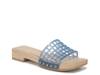 Barbara Jelly Sandal Blue view