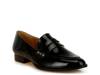 Winged Penny Loafer Black view