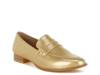 Winged Penny Loafer Gold Metallic view