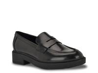 Otinya Platform Penny Loafer Black view