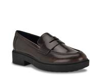 Otinya Platform Penny Loafer Dark Brown view