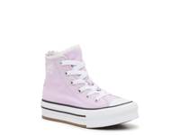Chuck Taylor All Star EVA Lift Hi Floral High-Top Sneaker - Kids' Lavender view