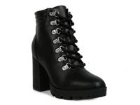 Hamiltons Platform Bootie Black view