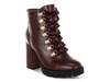 Hamiltons Platform Bootie Burgundy view