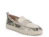 Uptown Penny Loafer Cream/Black Snake Print Leather view