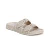 Elara Sandal Taupe/White Fabric view