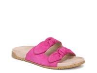 Elara Sandal Rose Pink Suede view