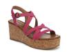 Aurora Wedge Sandal Pink view