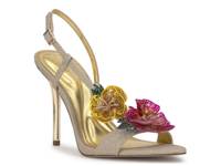 Nivory Sandal Gold Metallic view