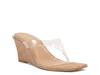 Cianna Wedge Sandal Clear view