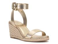 Fainel Espadrille Wedge Sandal Gold Metallic Synthetic view