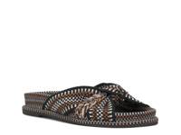 Gryfynn Sandal Black/Multicolor Fabric view