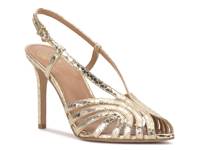 Hannie Sandal Gold Metallic Synthetic view