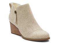 Goldie Wedge Bootie Natural Beige view