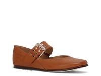 Elvie Mary Jane Flat Saddle Brown view