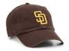 San Diego Padres Clean Up Baseball Cap Dark Brown view