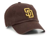 San Diego Padres Clean Up Baseball Cap Dark Brown view