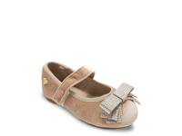 Giselle Mary Jane Flat - Kids' Taupe view