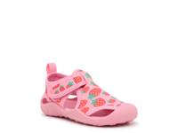 Lil Aqua Berry Water Shoe - Kids' Pink Strawberry Print view