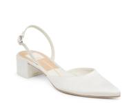 Carel Pump White Satin view