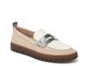 Uptown Penny Loafer Beige/Silver/Cream Suede/Leather view