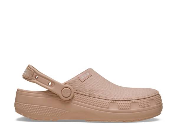 Featuring a clog.