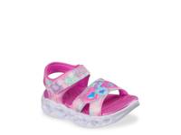 S-Lights Heart Lights Heart Beam Light-Up Sandal - Kids' Pink view