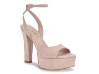 Hitten Platform Sandal Pink Suede view