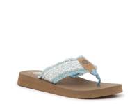 Nara Flip Flop Light Blue/White view