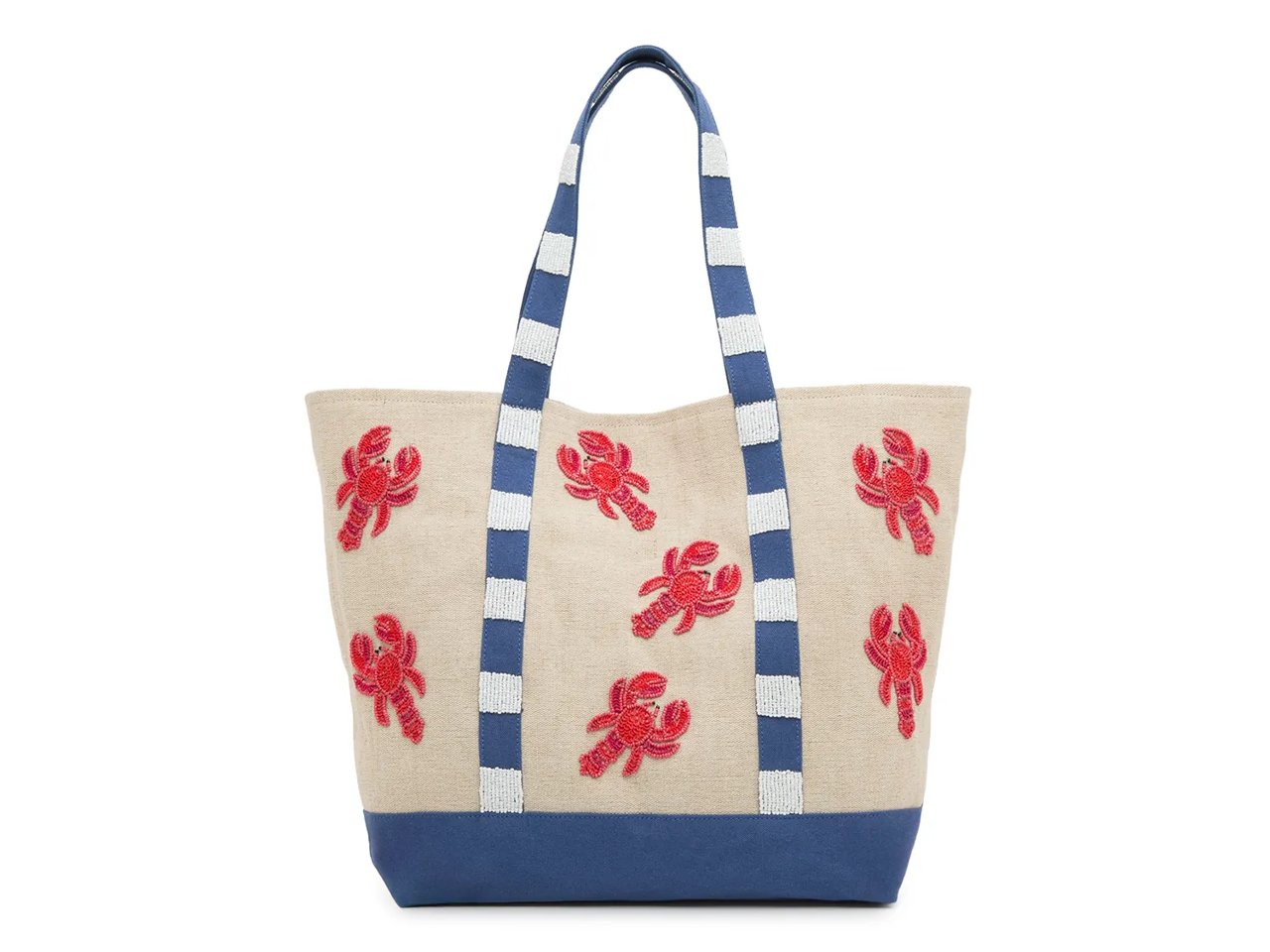 Beaded Lobster Tote