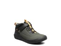 Skyline Kicker Mid Sneaker - Kids' Black & Green view