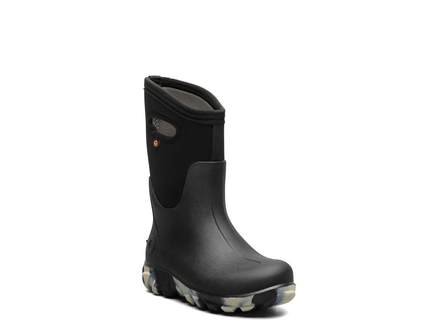 Bogs Classic Seamless Marble Snow Boot Kids' In Black/multicolor